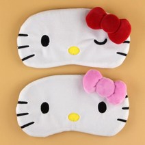 [래드원]산리오 수면안대 아이윙스 산리오안대 헬로키티수면안대 길이조절끈 꿀잠안대 숙면
