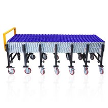 자바라컨베이어 벨트 5m 10m 폭 롤러 상하차 콘베어, 3세대 600mm  길이 1m, 1개