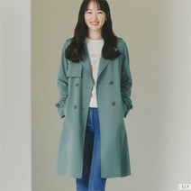 지센 DP01 플루이드 트렌치코트 LFCAN201