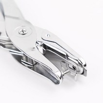 가죽공예 펀치학교 사무실 금속 단일 구멍 펀처 손 종이 펀치 Scrapbooking 6 페이지 3mm, 한개옵션0