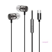 MMS_C타입 유선이어셋 오픈형이어폰 노트북 모니터 핸드폰 ctype 마이크 되는 c형 usb 컴퓨터용 c유선_mms, MMS_핑크