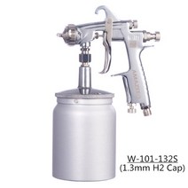 도색 부스 도장 스프레이 일본 건 압력 자동차 가구 W1, [02] 102P1.0mm E2P Cap