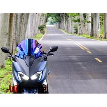 TMAX530 TMAX560 DX SX 17-22 윈드스크린 윈드쉴드 티맥스530 티맥스560, 다크그레이