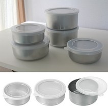 재팬 E.C/스텐레스 원형 미니 찬통/스텐찬통 밀폐용기, 0321-046원형12cm(깊은형)