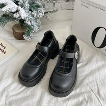 성신여대신발 여성 블랙로퍼 싱글 가죽 유광 무광 슈즈 단화 키높이 통굽로퍼