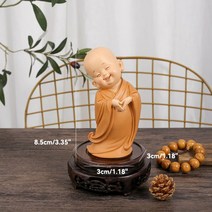 부처님 불교악세사리 석가모니상 불상 석불 kawaii buddhist monkeys diy 미니어처 분재 인형 동상 요정 자동차 장식품 명상 홈 정원 docor 장식, 작은 9