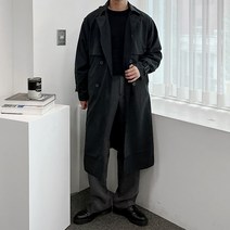 벨베스 남자 오버핏 트렌치 코트 [1140]