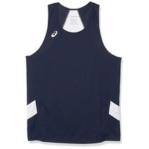 ASICS 남성용 팀 스위프 싱글렛143511, Medium, Navy/White