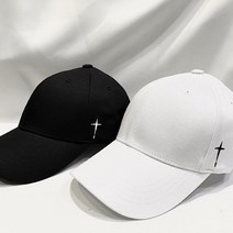 꾸안꾸 심플로고 크로스 무지 볼캡 2color