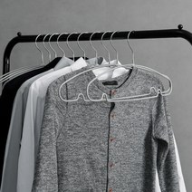 아트박스/홈앤하우스 모노 논슬립 라운딩 옷걸이 20P, 그레이, 없음