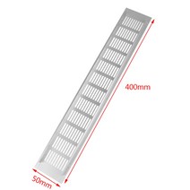 환기구 덕트 배기 튜브 후드흰 벽 덕트 환기 커버 웹 플레이트 알루미늄 합금 에어 벤트 그릴 벤트 천공 시트 환기 그릴, 에이5