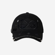 모티패스트 플러스 에잇 엑스 피에로 캡 디스트레스드 스티치 버전 ( 블랙 ) - Black 125151