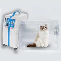 [CU메디칼] [임대] 고양이 산소발생기 / 아크릴산소방 반려동물 전용 산소마스크 디지털온습도계 무료 임대 / 클로버 / 에어로플러스 / 비타옥시, 단기요금제 (매달 12만원)