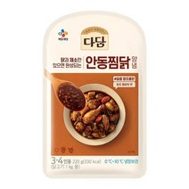 CJ 다담 안동찜닭 양념 220g 요리양념 반찬양념 레시피 요리비결 만능양념장, 17개