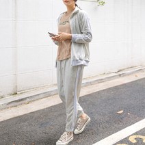 앤더데이 편안한 가벼움 후드집업 트레이닝세트