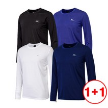 [탈리아] 남성기능성긴팔티셔츠 1+1 다크네이비구매 + 한장더