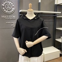 보니스팍스 NC02 라인 포인트 후드 티셔츠 A38TS940