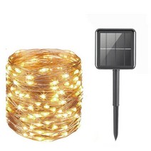 Outdoor LED Solar String Lights 5m10m20m Lamp for Fairy Holiday Festive Christmas Party Garden Garl, 01 Warm White_02 10M 100LED, 01 Warm White