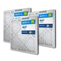 HVAC 리턴 필터 그릴용 40.6cm x AC MERV 8 [실제 치수: 40.6cm] 3팩HVAC Premium, 22 X 26 X 1_3 Count (Pack of 1