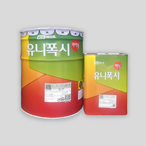 KCC페인트 유니폭시 라이닝R 24kg 녹색/회색 에폭시 실내 바닥재 페인트, 녹색