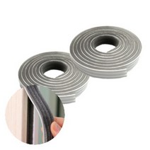 [SAVING] 문틈막이 넒음 모헤어 문풍지 (20mmX2M) 창문틀 현관문 방문 먼지차단 충격방지 난방온도유지 효과, 3개