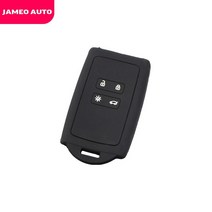 부품Jameo-자동차 실리콘 키 케이스 보호 커버 홀더 르노 콜레오스 카다르 삼성 QM5 QM6 2016-2020, 05 YELLOW, 05 YELLOW