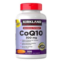 Kirkland Signature CoQ10 커클랜드 시그니처 코큐텐 300mg 100소프트젤