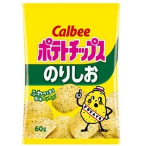 가루비 포테이토칩 포테토칩 감자칩 노리시오 김소금 맛 60g 12개