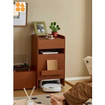 다용도 이동식 로봇 캐비닛 청소기 인테리어 수납 보관함 정리대 커피 포트, 클래식 청소기 캐비닛 문에 설치