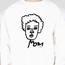 키밍 mom 맨투맨 기본 라운드 엄마티 가족티 패밀리룩