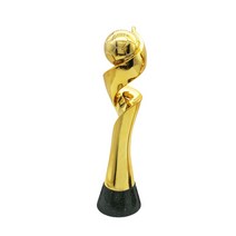여자 2014 축구 챔피언 상 세계 트로피 컵 풀 사이즈 38cm 260462
