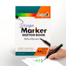 [아트메이트] 마카스케치북 A490g30매, [6684120]옵션없음