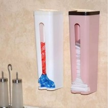 케이스 위생팩 봉투 보관함 비닐팩 정리 종량제, 핑크YY001647