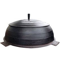 죽마고우 들기름으로 길들인 대형 무쇠가마솥 38cm-67cm, 블랙, 길들인 대형가마솥 54cm(중심70)
