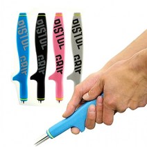 CP134 골프그립 퍼터 드라이브 그립 교환 교체 골프채, 그레이_미드타입