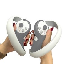 vr보호패드 가정용 vr보호패드 퍼스널뷰어땀방지 컨트롤러 실리콘 그립 Pico 4 VR 용 핸들 보호대 멀티, 한개옵션1, 03 육군 녹색
