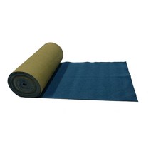 사무실 바닥 복도 방음 방염 바닥 스완 카페트 두께 6mm(1.2mx20m), 연청색(FO3802)