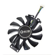 GTX660새로운 75MM 4PIN GA81S2U GTX 760 660 GPU 팬 GALAXY/KFA2 GeForce 그래픽 카드 냉각 팬, 01 1PCS