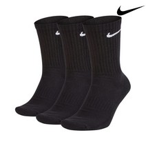 나이키 3P 양말 SX7664010 에브리데이 쿠션 크루 삭스, 22