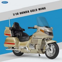 오토바이 모형 다이캐스트 웰리 1:18 핫 뉴 야마하 2020 YZF-R6 공인 합금 자동차 수집, HONDA 골드 WING