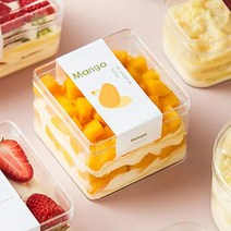 맘앤팩 사각 원형 쿠키통, D-900 / 사각, 소량 10개