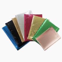 인디샘 메탈안전봉투 46종 택배에어캡 대량판매 (공장직영), M-12) 15x23+4/350장/그린