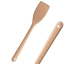 이케아 팬 보호 나무 볶음 스푼 주걱 뒤집개 볶음밥 뒤집기 조리 도구 냄비 후라이 펜 손상 방지 주방 용품 섞기 파스타 소스 야채 볶기 고리 너도밤나무 우드 UTFORMA 웃포르마