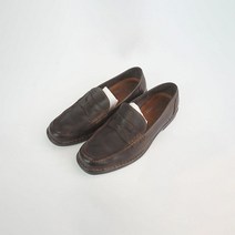 ROCKPORT 가죽 스티치 페니로퍼 다크브라운 265