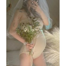 에이투에프 임산부 만삭촬영 원피스 주수촬영 임부복