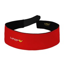 Halo Headband 스웨트밴드 벨크로 블랙, RED