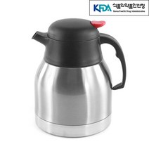 심플 1.2L 진공 보온 주전자 스텐주전자 진공주전자 스테인리스주전자 물주전자 버튼형 뚜껑주전자 사무실 가정용, 진공 보온 주전자 1개