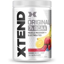 싸이베이션 Scivation 엑스텐드 Xtend BCAA 30serving, Fruit Punch, 1개, 400ml