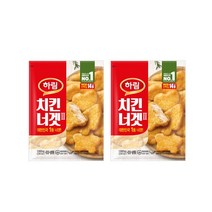 [하림]하림 치킨너겟2 1kg+1kg, 없음, 상세설명 참조