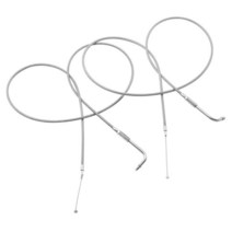 오토바이 140cm 스로틀 케이블 할리 Dyna Softail FLT FXD FXST FLH 일렉트라 글라이드, 한개옵션0